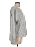 Live Love Lounge by Karen Neuberger Gray Pullover Sweater Size L - photo 4