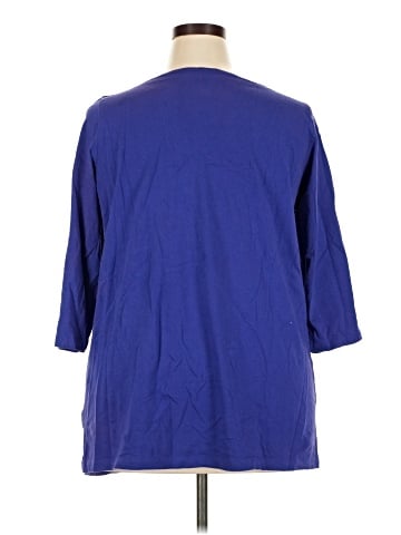 Woman Within 3/4 Sleeve T-Shirt (view 2)