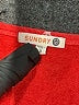Sundry Hearts Red Sweatshirt Size Lg (3) - photo 7