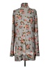 Derek Heart Gray Long Sleeve Blouse Size L - photo 2