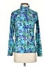 Stella Parker Paisley Blue Track Jacket Size S - photo 1