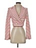 Zara Stripes Red Blazer Size XS - photo 1