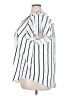 Torrid Stripes White Short Sleeve Blouse Size 3X Plus (3) - photo 5