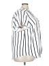 Torrid Stripes White Short Sleeve Blouse Size 3X Plus (3) - photo 4