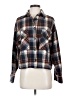 Windsor 100% Polyester Plaid Blue Jacket Size S - photo 1