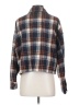 Windsor 100% Polyester Plaid Blue Jacket Size S - photo 2