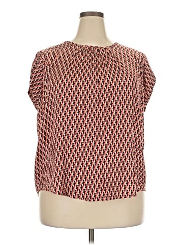 Liz Claiborne Short Sleeve Blouse (view 1)