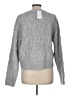 Absolutely Creative Worldwide Solid Gray Pullover Sweater Size M - photo 2