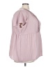 Torrid Pink Short Sleeve Blouse Size 3X Plus (3) - photo 4