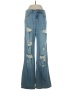 Hollister Hearts Blue Jeans Size 27 waist - photo 1