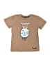 Star Wars Print Tan Short Sleeve T-Shirt Size 60 cm / US 3-6 MO (estimated) - photo 1