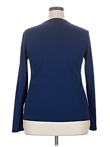 Liz Claiborne Long Sleeve T-Shirt (view 2)