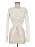 Free People Ivory Long Sleeve Top Size M - photo 1