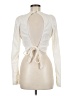 Free People Ivory Long Sleeve Top Size M - photo 2