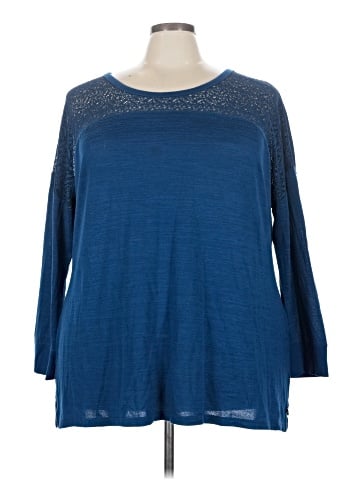 LIVI Active 3/4 Sleeve Top (view 1)