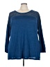 LIVI Active Blue 3/4 Sleeve Top Size 26 - 28 - photo 1