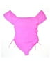 Assorted Brands Solid Pink Swimsuit Top Size 3X - photo 2