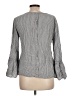 Pleione Gray Long Sleeve Blouse Size L - photo 2