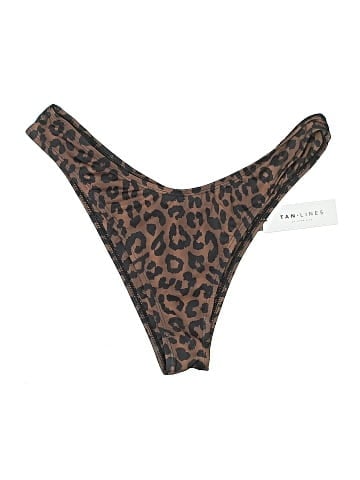 TAN + LINES Swimsuit Bottoms (view 1)