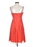 David's Bridal 100% Polyester Orange Cocktail Dress Size 4 - photo 2