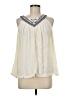 Knox Rose 100% Rayon Ivory Sleeveless Blouse Size M - photo 1