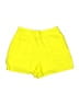 Express Solid Yellow Athletic Shorts Size S - photo 1