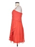 David's Bridal 100% Polyester Orange Cocktail Dress Size 4 - photo 5
