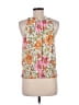 Rose + Olive 100% Rayon Orange Sleeveless Blouse Size L - photo 2