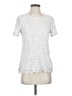 Teddi Rose Silver Short Sleeve Top Size S - photo 1