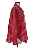Gap 100% Linen Stripes Red Long Sleeve Button-Down Shirt Size M - photo 4