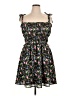 GB 100% Polyester Floral Black Casual Dress Size XL - photo 1