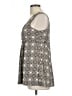 Max Edition Silver Sleeveless Blouse Size L - photo 5
