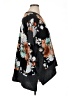 White Birch Floral Black Pullover Sweater Size XL - photo 4