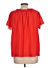 Alex Marie 100% Polyester Red Short Sleeve Blouse Size L - photo 2