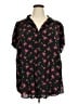 Torrid Black Short Sleeve Polo Size 4X Plus (4) - photo 1