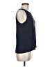 Halogen Blue Sleeveless T-Shirt Size M - photo 4