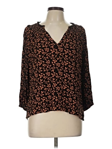 Bobeau 3/4 Sleeve Blouse (view 1)