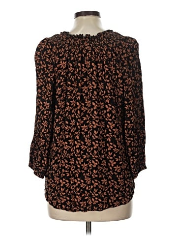 Bobeau 3/4 Sleeve Blouse (view 2)