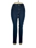 Nine West Solid Blue Jeans Size 14 - photo 1