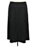 Assorted Brands Chevron-herringbone Black Casual Skirt Size 18 - photo 1