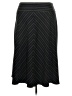Assorted Brands Chevron-herringbone Black Casual Skirt Size 18 - photo 2