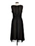 Connected Apparel 100% Polyester Black Cocktail Dress Size 12 - photo 2