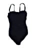 Profile by Gottex Solid Black One Piece Swimsuit Size 10 - photo 1
