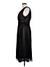 Connected Apparel 100% Polyester Black Cocktail Dress Size 12 - photo 5