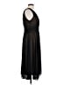Connected Apparel 100% Polyester Black Cocktail Dress Size 12 - photo 4