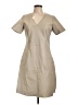 Bod & Christensen Solid Tan Casual Dress Size 10 - photo 1
