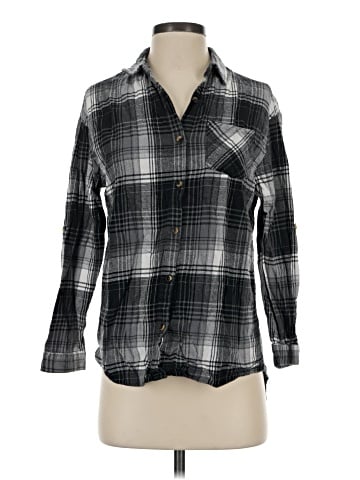 Love Notes Long Sleeve Button-Down Shirt (view 1)