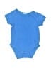 Chick Pea Solid Blue Short Sleeve Onesie Size 3-6 mo - photo 1