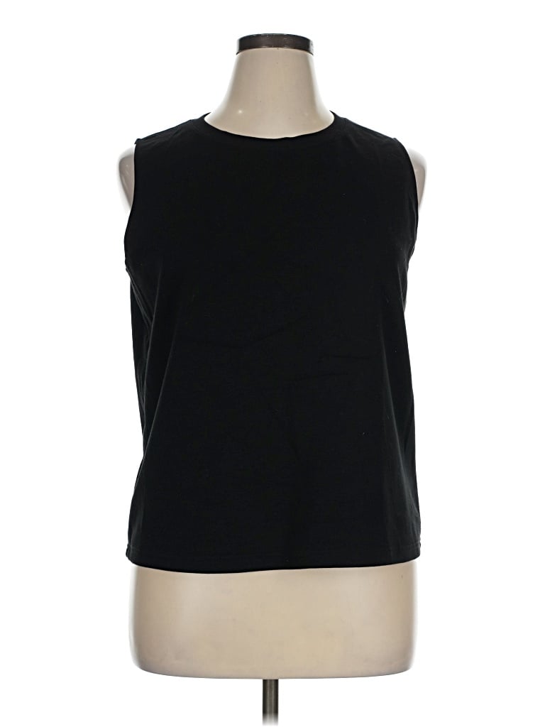 Pre-owned Miholl Sleeveless T-shirt In Black