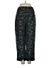 St. John Print Black Casual Pants Size 2 - photo 2